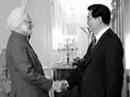 Manmohan Singh und Hu Jintao bei einem Treffen in New York im Vorjahr.