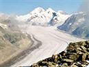 In den letzten 20 Jahren ist über 20 Prozent des Eises der alpinen Gletscher geschmolzen.