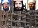 Die drei meistgesuchtesten Terroristen: (vlnr) Khalid Musallaam (Jemaah Islamiah), Hambali (Riad-Zelle), Bin Laden (El-Kaida).