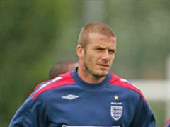 David Beckham ist ein vorbildlicher Fussballer, der nicht mault und meckert.
