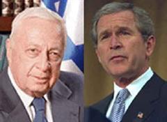 Scharon und Bush treffen sich zu Gesprächen über den Nahost.