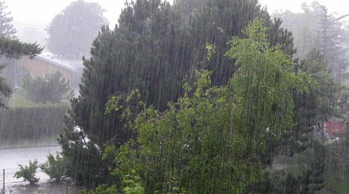 In der gesamten Schweiz fanden sich häufige Regenschauer (Symbolbild).