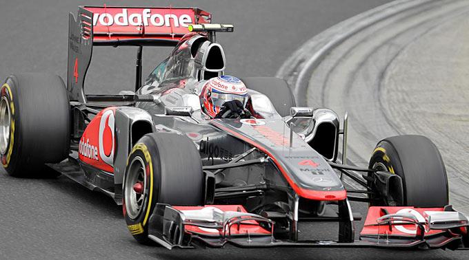 Jenson Button im McLaren.