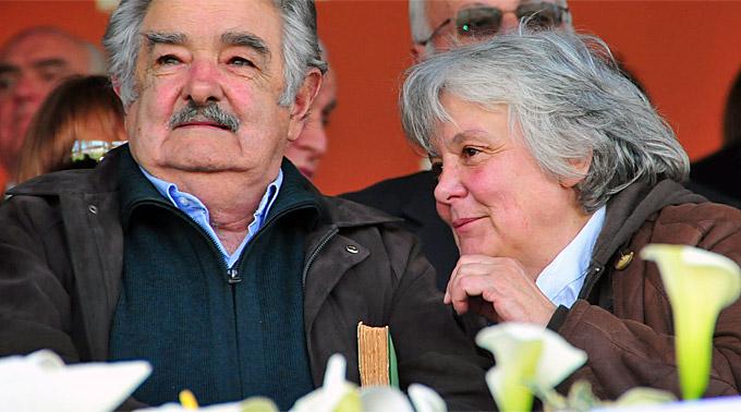 José Mujica und seine Frau. (Archivbild)