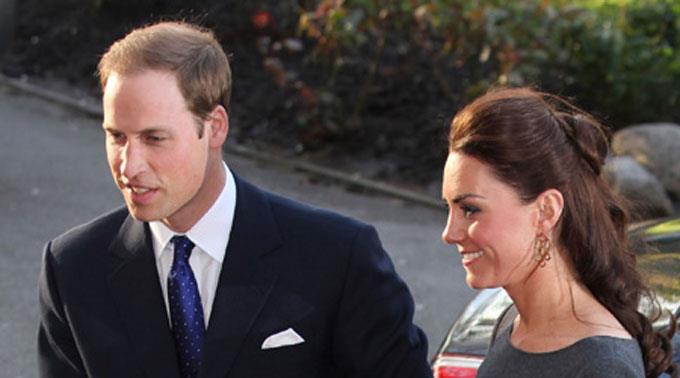 Prinz William und seine Kate, Herzogin Catherina.