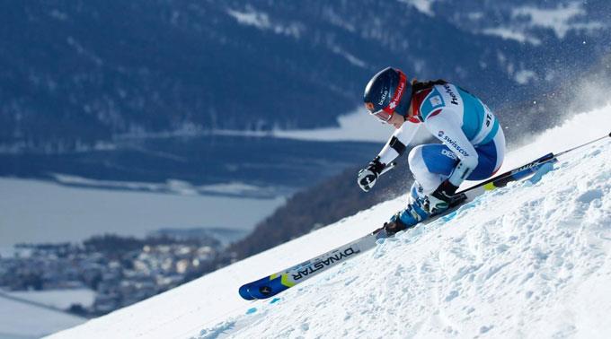 Für Dominique Gisin und Co. findet in St. Moritz kein Rennen statt.