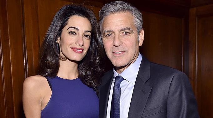 Amal und George Clooney.